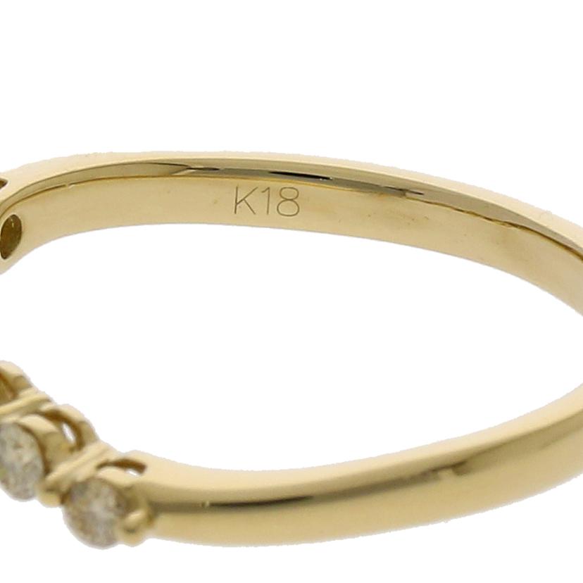 / K18ダイヤリング0.52ct//Aランク/76