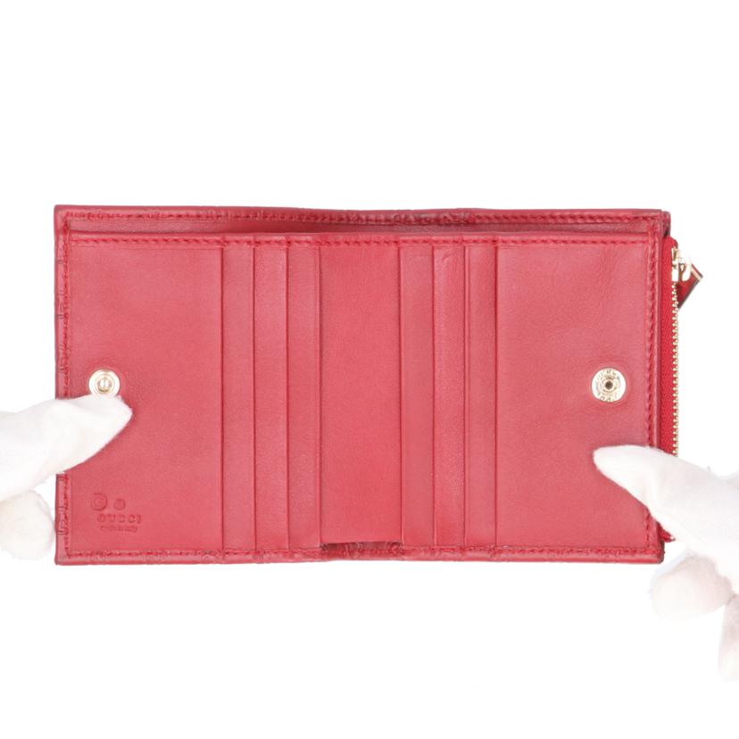 GUCCI グッチ/マイクログッチシマ二つ折り財布/510318//496***/ABランク/94