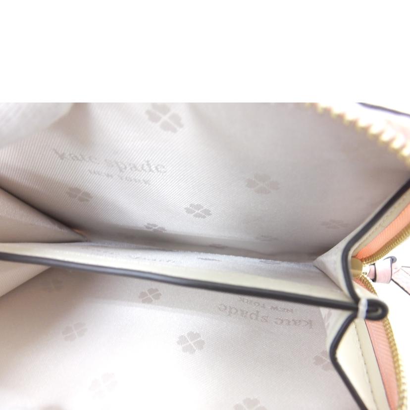 kate spade ケイトスペード/ラウンドファスナー2つ折り財布//ABランク/88
