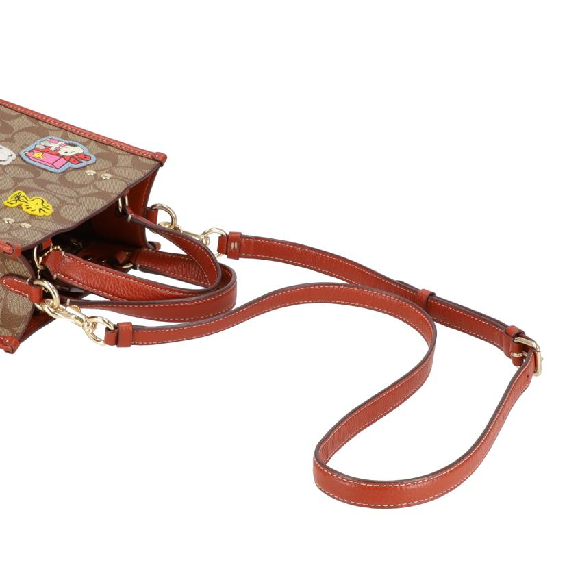 COACH コーチ/デンプシートート22シグネチャーキャンバスパッチ/CE851//H22**/Aランク/94