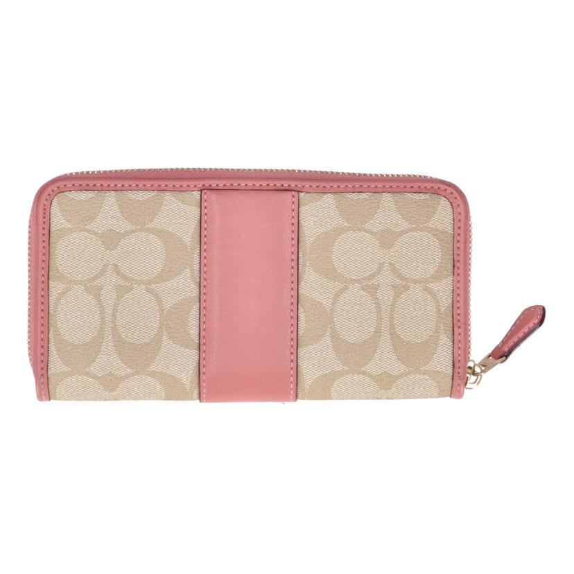 COACH コーチ/アコーディオンジップアラウンドウォレット/F54630//C18**/Aランク/09