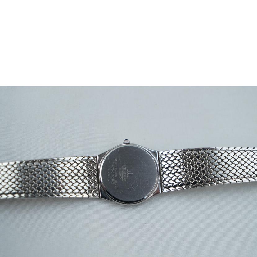 SEIKO セイコー/クレドール K18×SS ダイヤベゼル/クオーツ/4N70-0170//ABランク/67