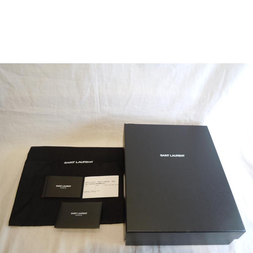 SAINT LAURENT サンローラン/ルサンカセットミニバーティカル/735214//032*/Aランク/92