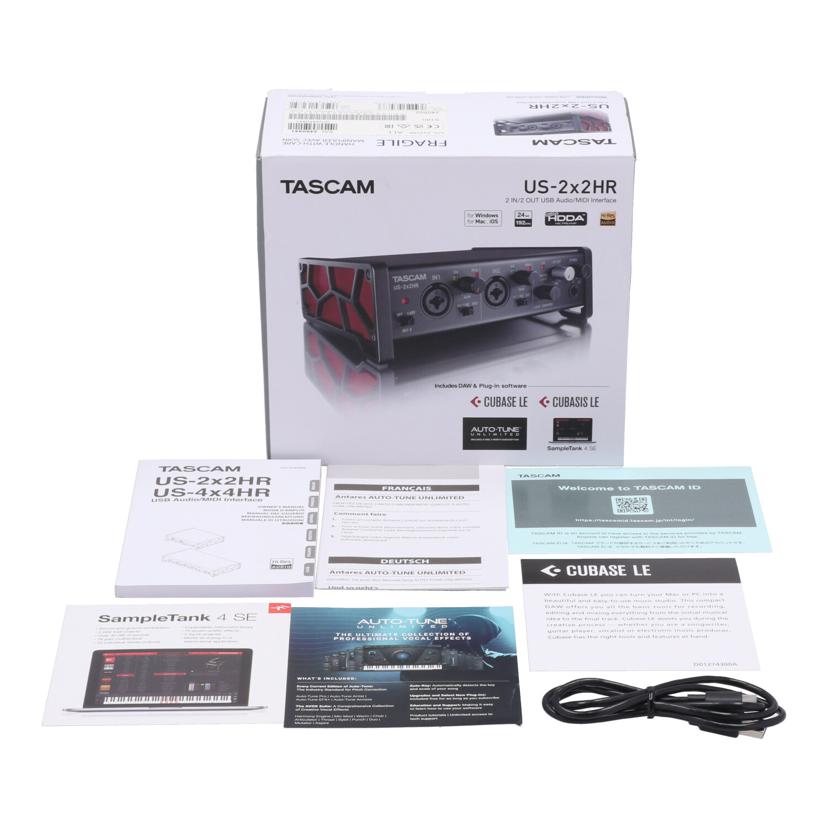 TASCAM タスカム /USBオーディオインターフェース/US-2x2HR//2450441/ABランク/77