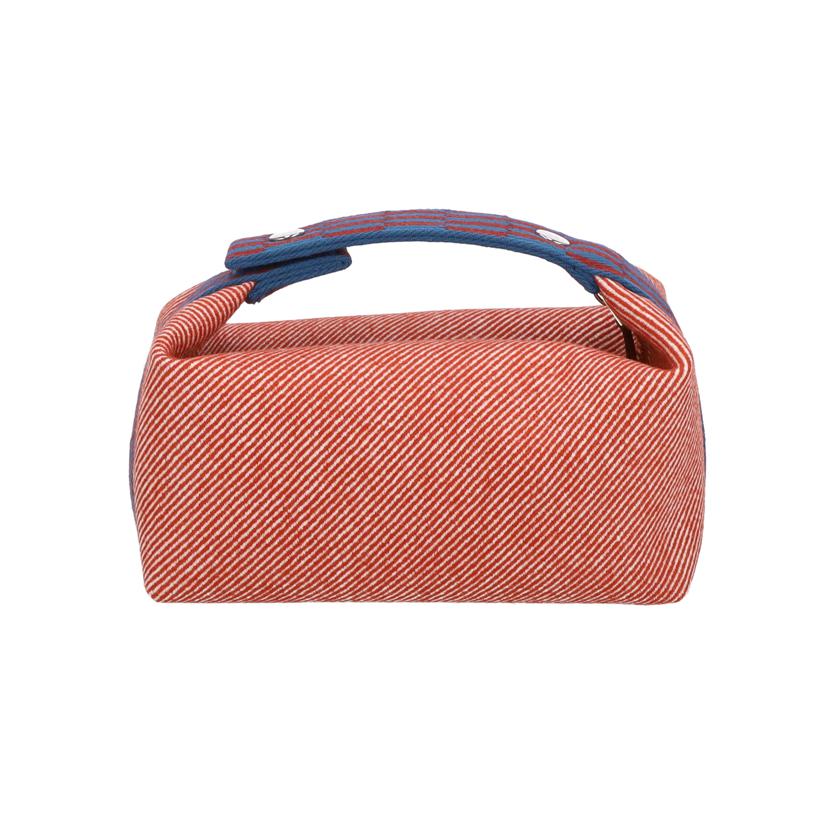 HERMES エルメス/ブリッドアブラックPM トメット オレンジ×ネイビー//Sランク/24