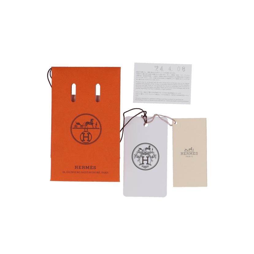 HERMES エルメス/ブリッドアブラックPM トメット オレンジ×ネイビー//Sランク/24