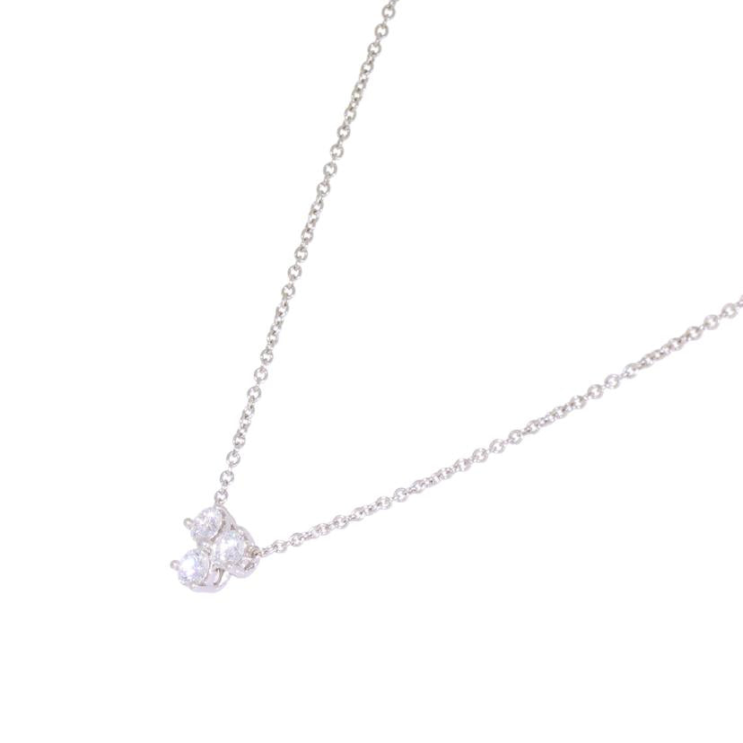 TIFFANY&Co. ティファニー/PT950アリアダイヤネックレス//Aランク/18