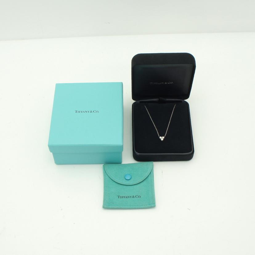 TIFFANY&Co. ティファニー/PT950アリアダイヤネックレス//Aランク/18