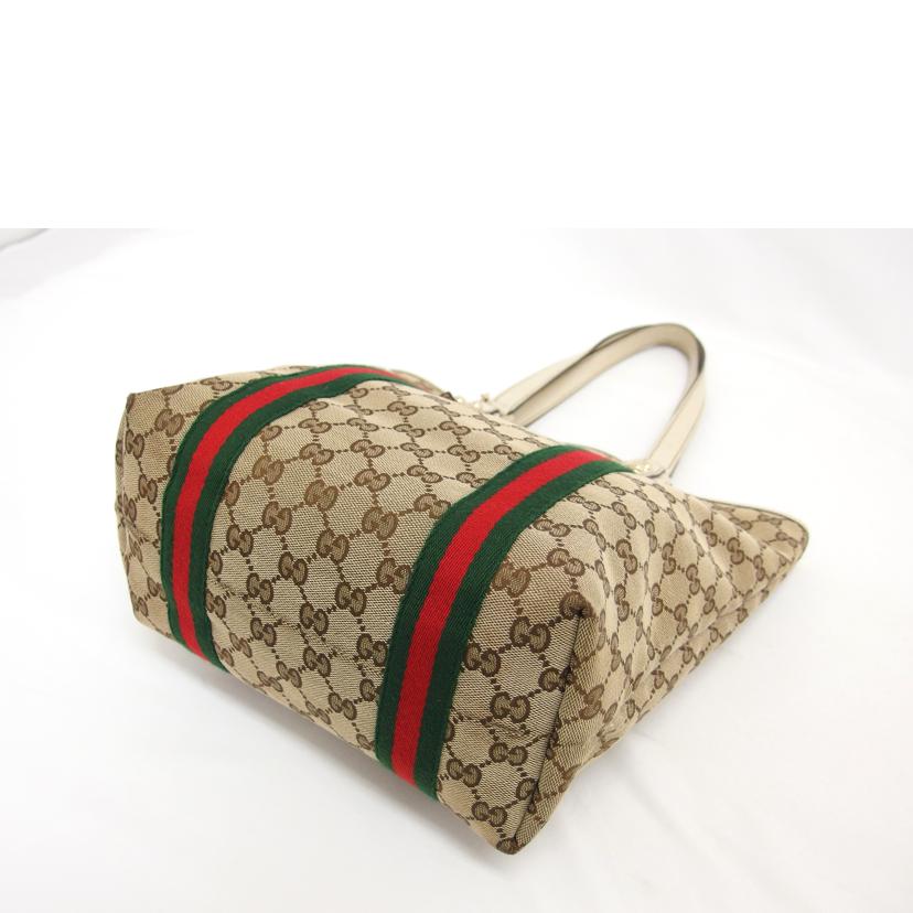 GUCCI グッチ/GGキャンバス シェリーライントートバッグ/162899//203***/Bランク/04