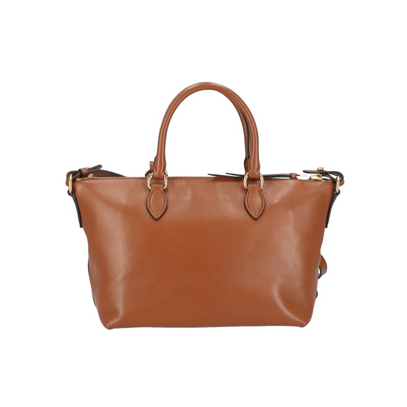 PRADA プラダ/エンボスロゴレザー2WAYショルダー/1BA211//Aランク/05