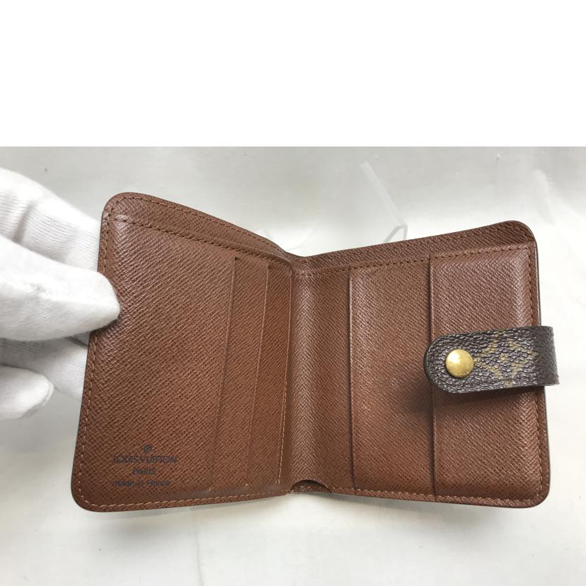 LV ルイヴィトン/コンパクトジップ モノグラム/M61667//MI0***/BCランク/51