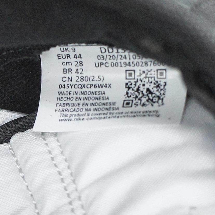 NIKE ナイキ/ダンクロー レトロ/白×黒/DD1391-100//Aランク/93