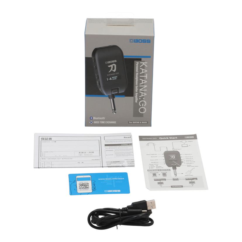 BOSS ボス/ギターヘッドホンアンプ/KATANA:GO/KTN-GO2//B1S6566/Aランク/09