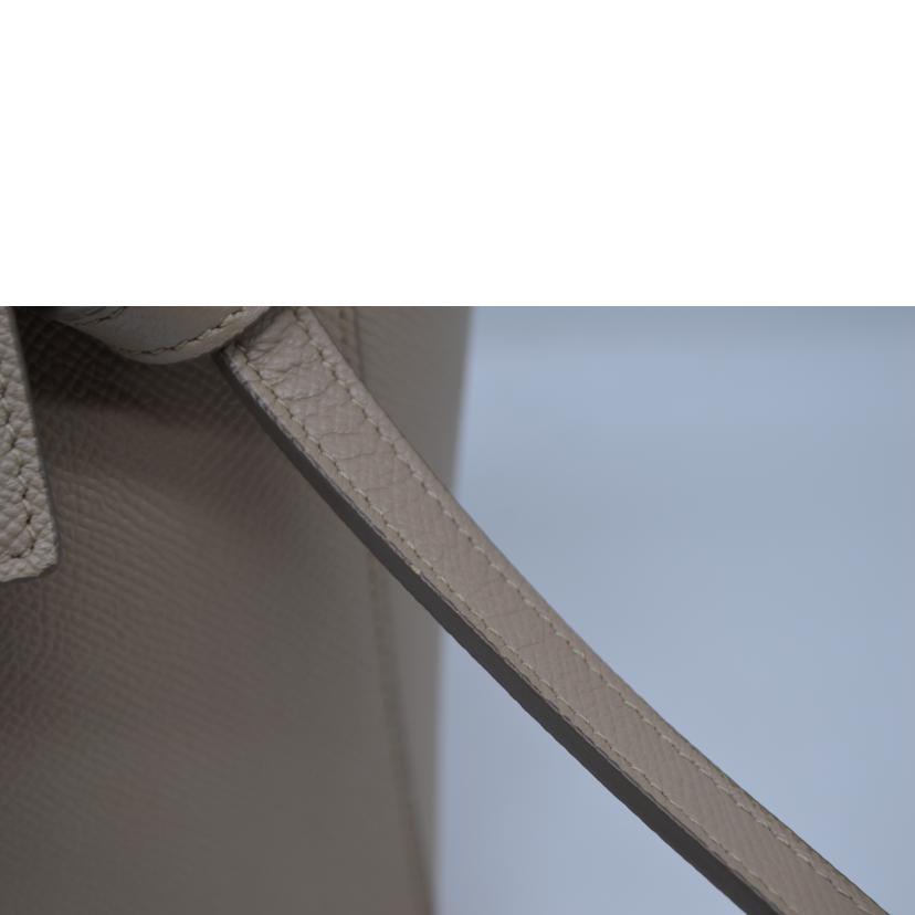 CELINE セリーヌ/ベルトバッグマイクロ/グレインカーフ/ライトトープ/18915 3ZVA 18LT//W-A******/Aランク/89