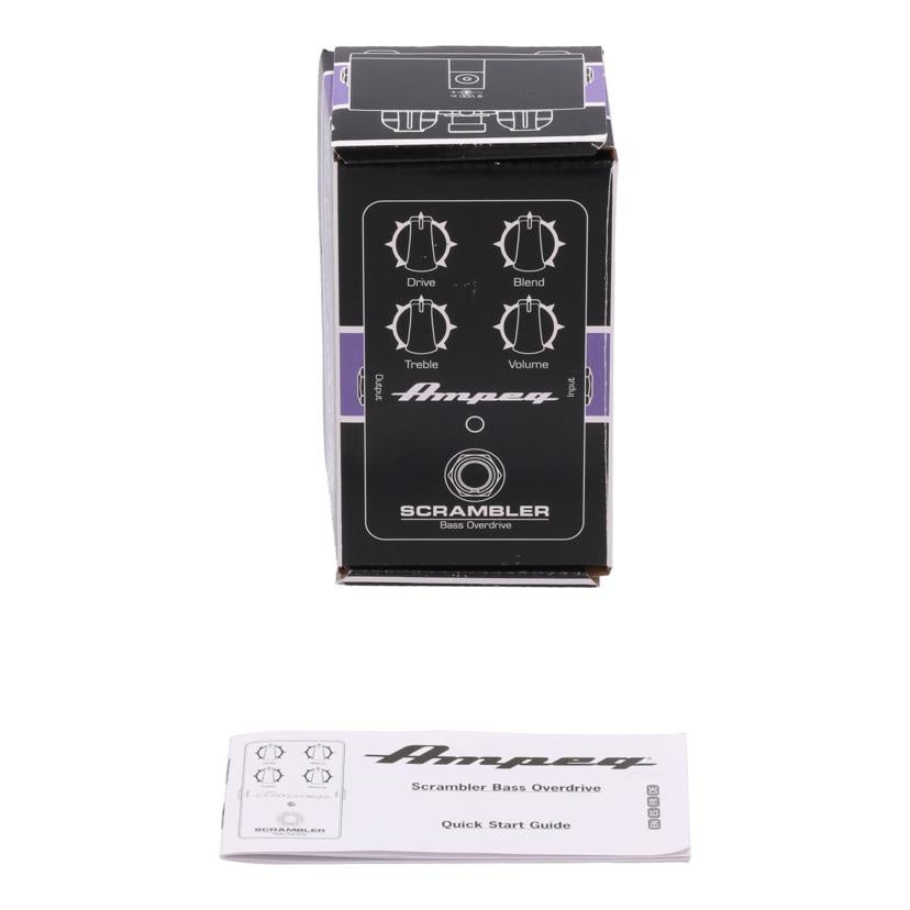 Ampeg アンペグ /ベース用エフェクター/SCRAMBLER//204822000CPJJ0212/Aランク/62