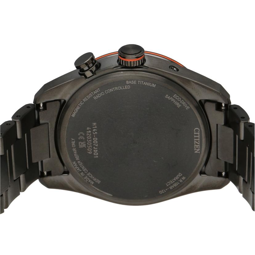 CITIZEN シチズン/アテッサ・アクトライン/ブラックチタン/電波ソーラー/CB0286-61E//412******/SAランク/06