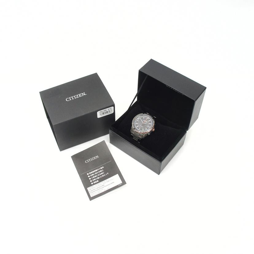 CITIZEN シチズン/アテッサ・アクトライン/ブラックチタン/電波ソーラー/CB0286-61E//412******/SAランク/06