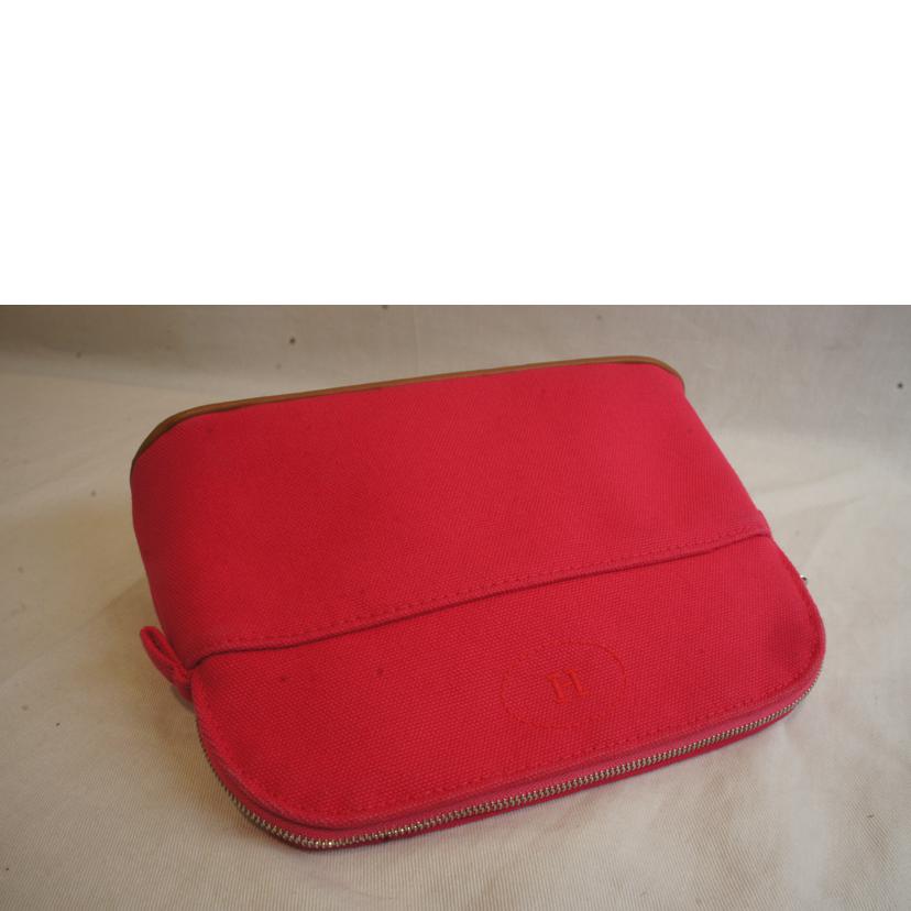 HERMES エルメス/ボリードポーチ/ピンクキャンバス//Aランク/92