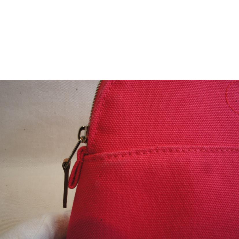 HERMES エルメス/ボリードポーチ/ピンクキャンバス//Aランク/92