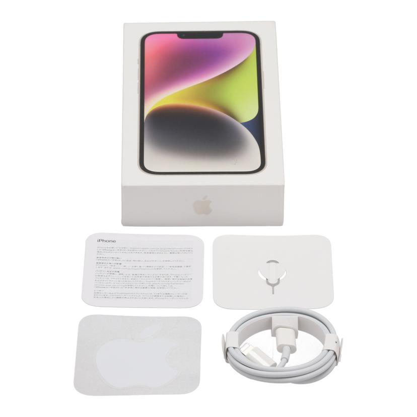 Apple SIMロックなし アップル /iPhone14 128GB/MPUQ3J/A//DG3MV2RGQV/ABランク/69