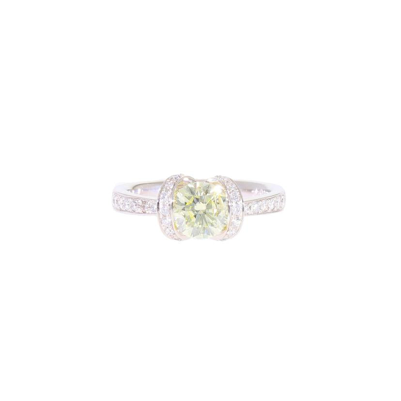 /◎ PT900ダイヤリング1.006/0.22ct//Aランク/59