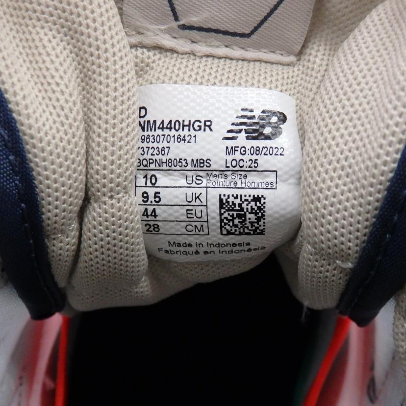 New Balance New Balance/ヌメリック ハイカット/NM440HGR//SAランク/77