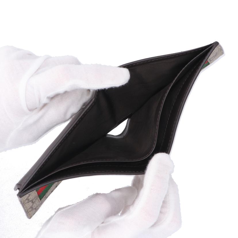 GUCCi グッチ/二つ折り財布/GGスプリーム/779854//534***/ABランク/93