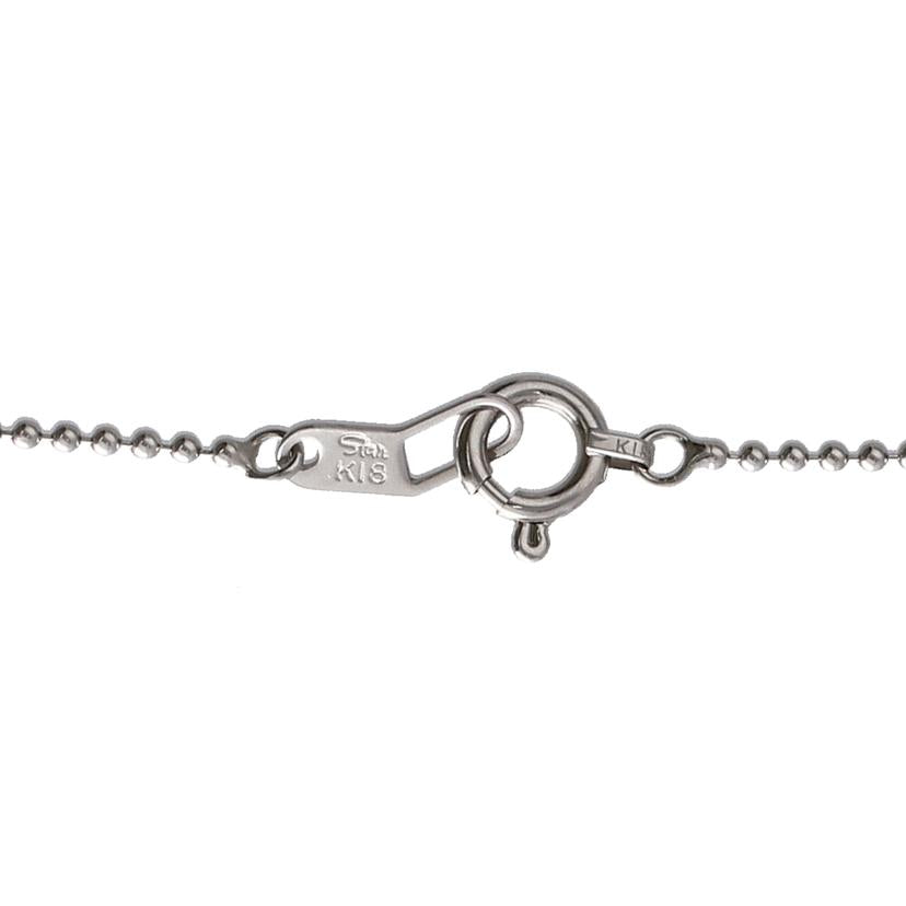 STAR JEWELRY スタージュエリー/SJ/K18WGダイヤネックレス0.07/2.5//0.07/Aランク/75