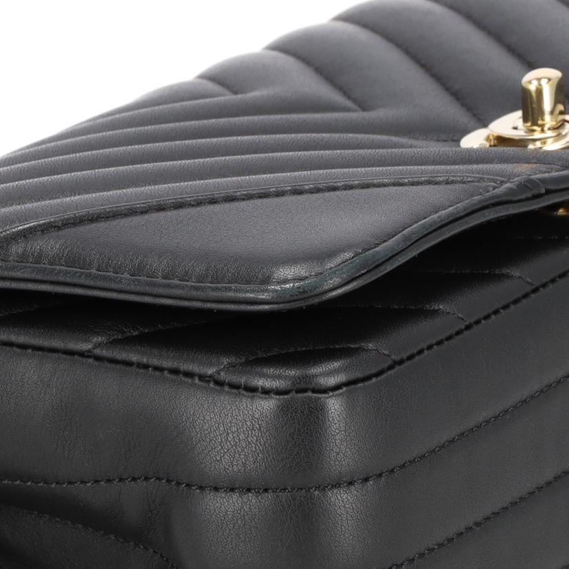 CHANEL シャネル/Vステッチ チェーンショルダー ターンロック/A91586//247*****/Aランク/67