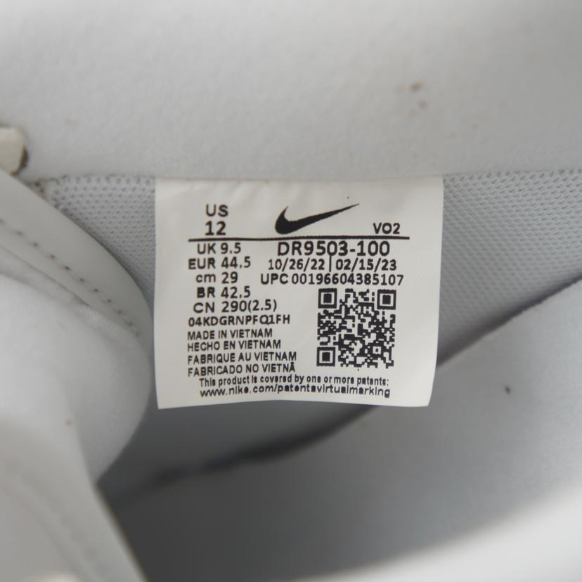 NIKE ナイキ/NIKE WMNS AIR FOCE1/DR9503 100//Aランク/81