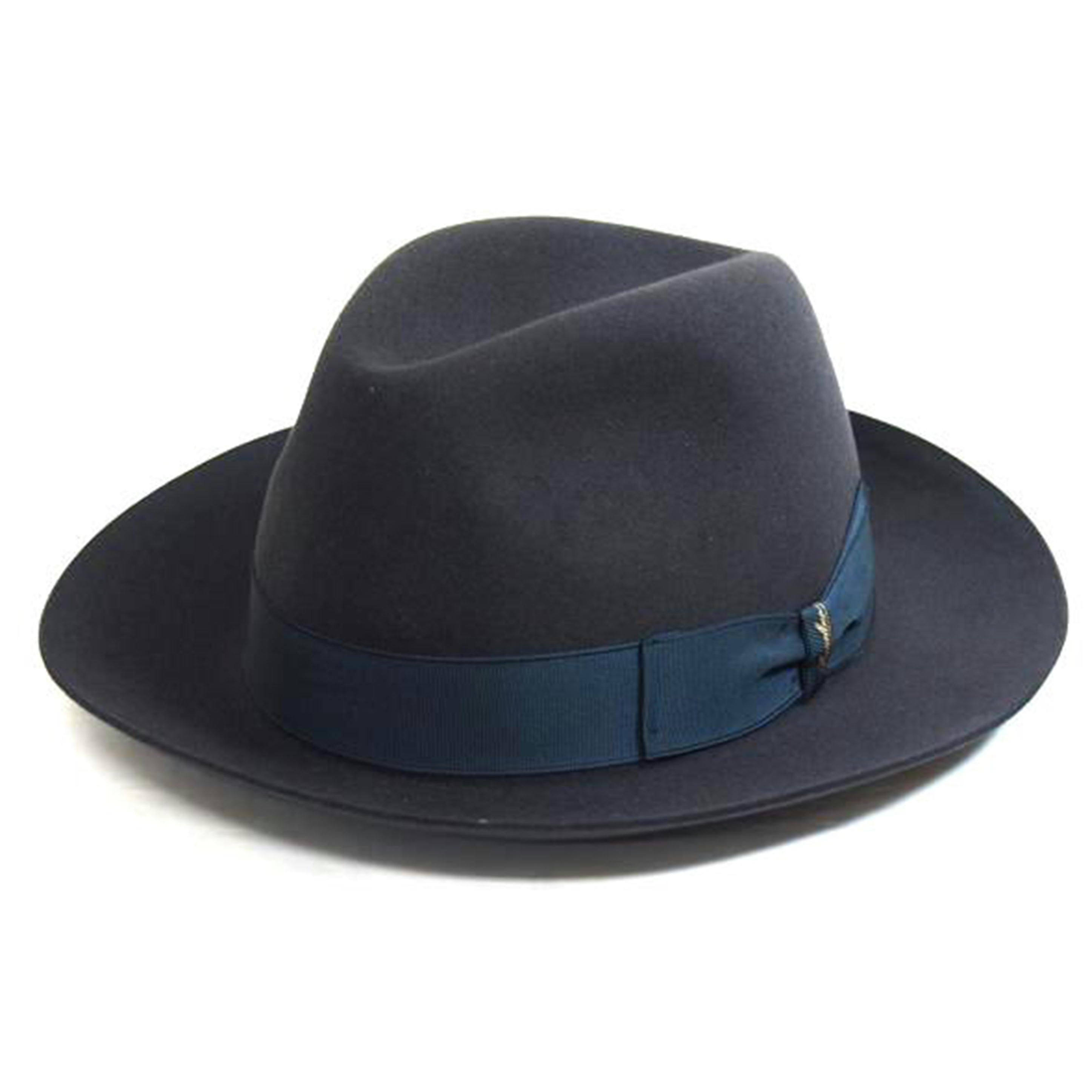 Borsalino ボルサリーノ/中折れハット//SAランク/71