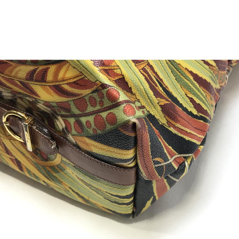 Ferragamo サルヴァトーレフェラガモ/ボタニカル トートバッグ/AG21//425*/Bランク/51