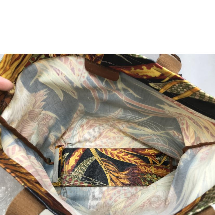 Ferragamo サルヴァトーレフェラガモ/ボタニカル トートバッグ/AG21//425*/Bランク/51