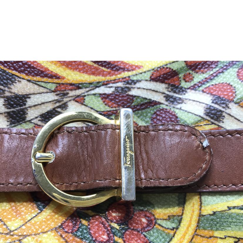 Ferragamo サルヴァトーレフェラガモ/ボタニカル トートバッグ/AG21//425*/Bランク/51