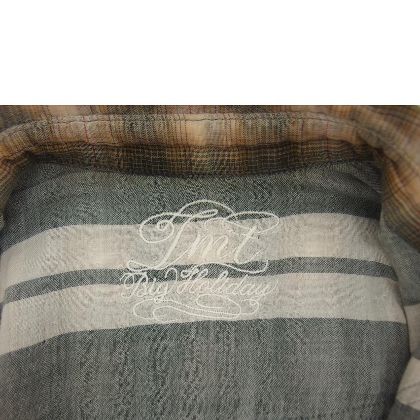 T.M.T. ティーエムティー/長袖シャツ/チェック/TSH-S1202//Bランク/04