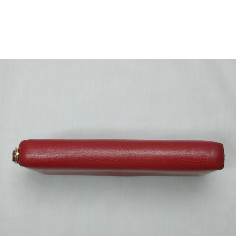 GUCCI グッチ/GGマーモント ラウンドファスナー長財布/456117//496***/Bランク/52