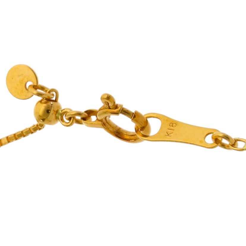 / K18ダイヤネックレス0.44ct//Aランク/05