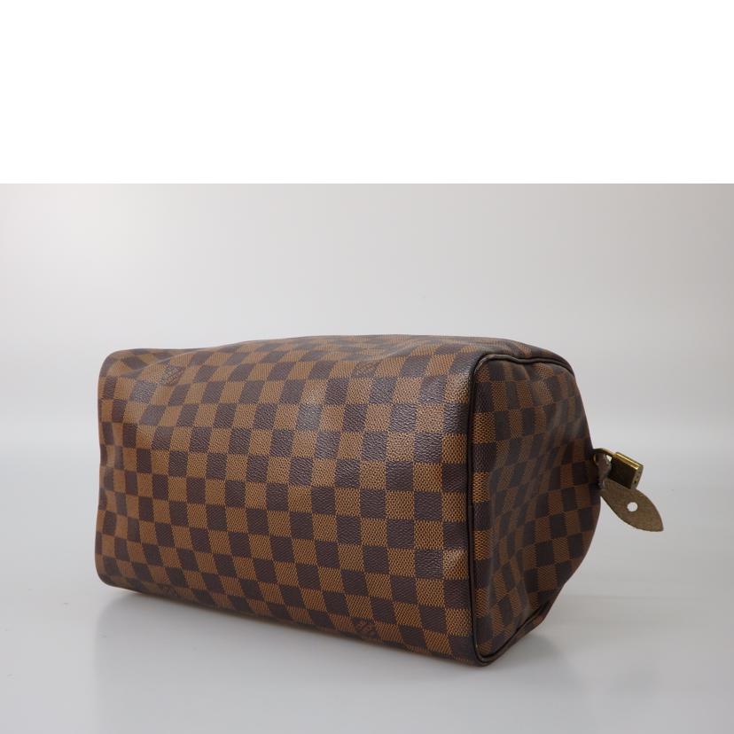 LOUIS VUITTON ルイヴィトン ルイ・ヴィトン ビトン ダミエ・エベヌ 市松模様 ブラウン 茶 ボストン ショルダーバッグ ハンドバッグ トートバッグ ブラウン メンズ レディース 定番 人気 LV 斜め掛け 肩がけ/旧型スピーディ30/ダミエ/エベヌ/N41531//SD1***/ABランク/76