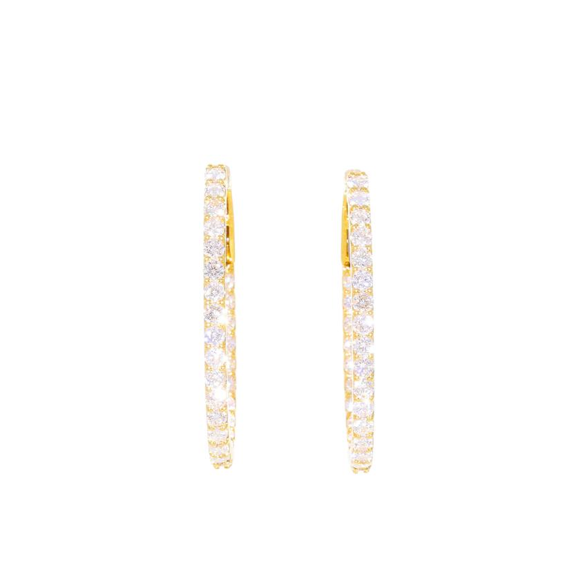 /◎K18ダイヤピアス0.78/0.78ct//ABランク/59