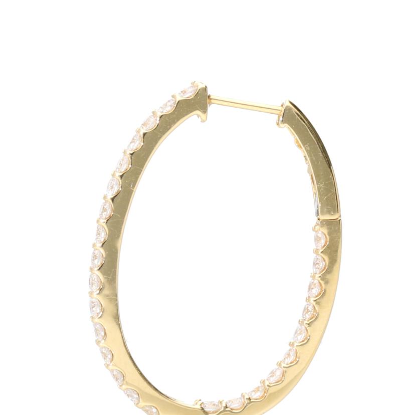 /◎K18ダイヤピアス0.78/0.78ct//ABランク/59