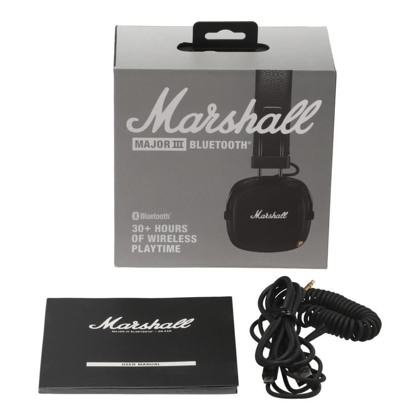 Marshall マーシャル /ワイヤレスヘッドホン/MAJOR III//73400553L24895H0200101/Bランク/67