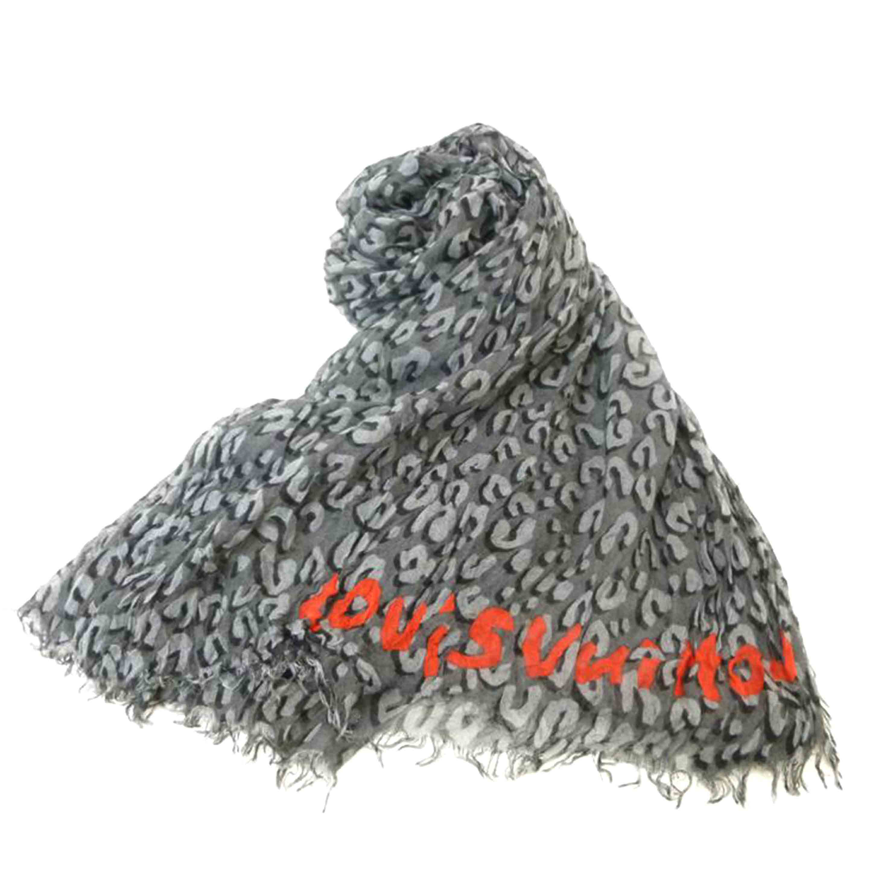 LV ルイヴィトン/エトール・レオパード/ストール//Bランク/88