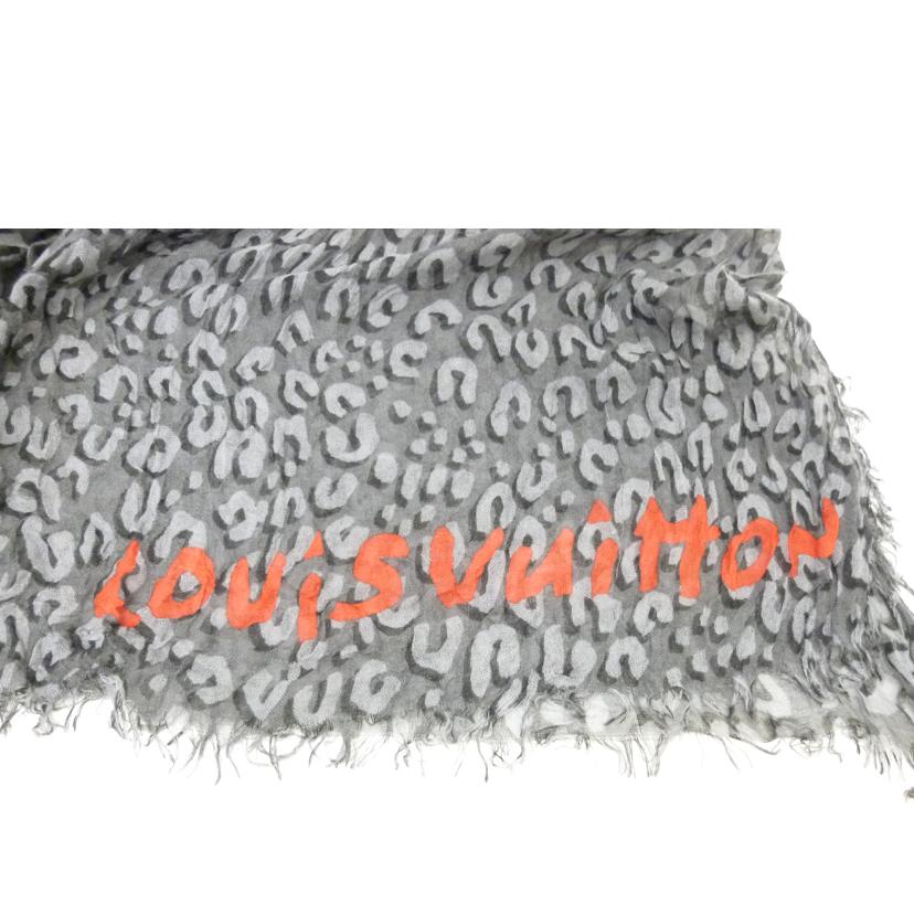 LV ルイヴィトン/エトール・レオパード/ストール//Bランク/88