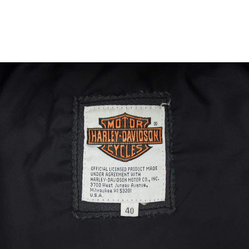 HARLEY DAVIDSON ハーレーダビットソン/レザージャケット/ブルゾン//Bランク/04