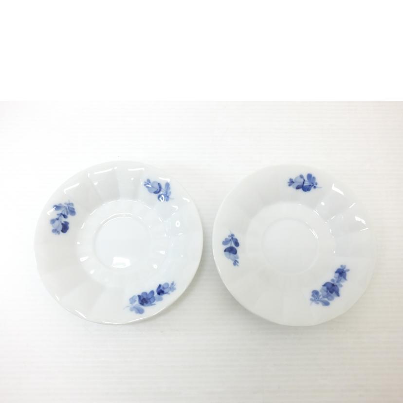 ROYAL COPENHAGEN ロイヤルコペンハーゲン/ペアカップ&ソーサー/ブルーフラワーアンギュラー//ABランク/88
