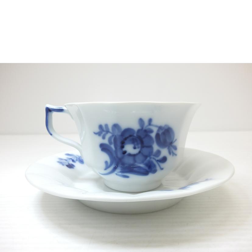 ROYAL COPENHAGEN ロイヤルコペンハーゲン/ペアカップ&ソーサー/ブルーフラワーアンギュラー//ABランク/88