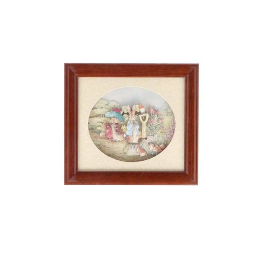 JOHN ELLAM ジェンラム/デコパージュ/壁掛け/ピータラビット//No.356/3000/ABランク/93