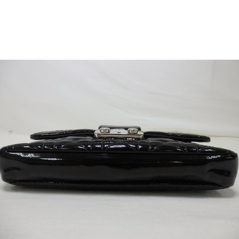 Christian Dior クリスチャンディオール/カナージュ/ショルダーバッグ/パテントレザー//02-********/Bランク/84