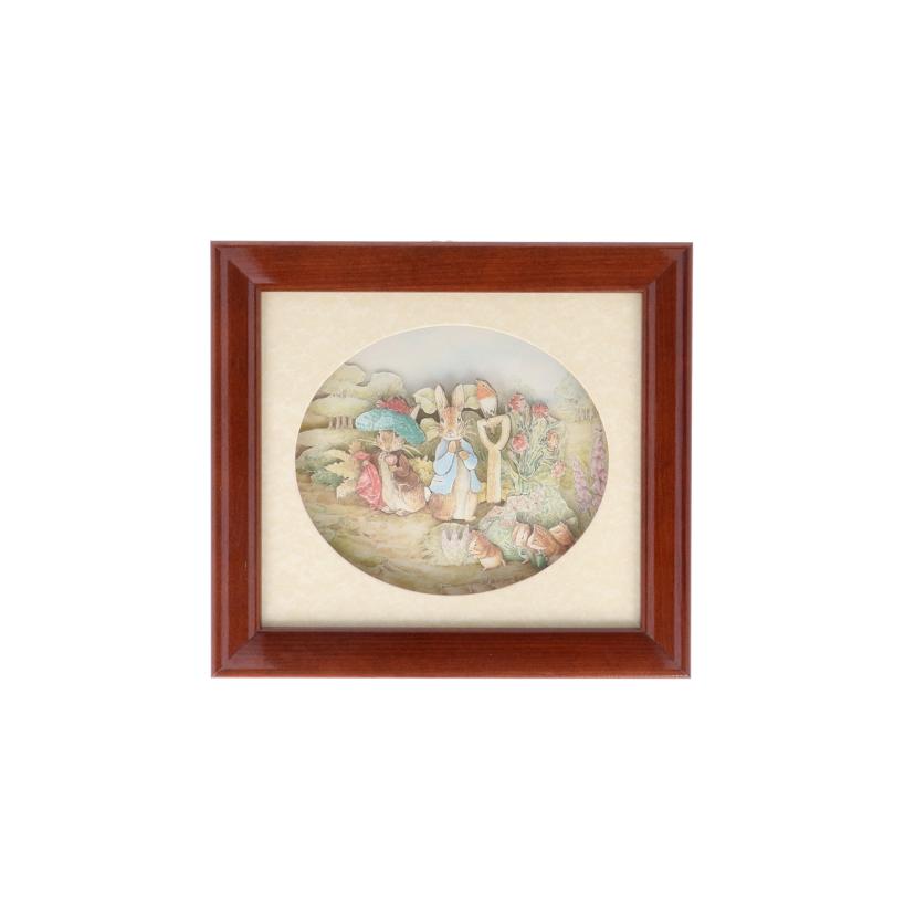 JOHN ELLAM ジョンラム/デコパージュ/壁掛け/ピーターラビット//No.353/3000/ABランク/93