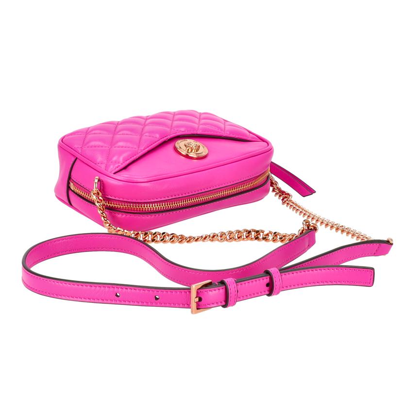 VERSACE ヴェルサーチ/キルティングメデューサショルダーバッグ/1008827//046***/Aランク/05